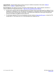 Form LP-4/7 Certificate of Cancellation Limited Partnership (Lp) - California, Page 4