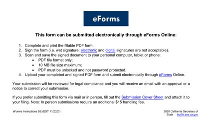 Form LP-102 Certificate of Withdrawal - California