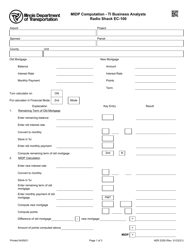 Document preview: Form AER2528 Midp Computation - Ti Business Analysts Radio Shack Ec-100 - Illinois