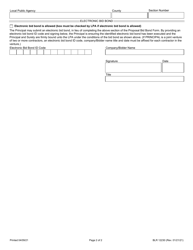 Form BLR12230 Local Public Agency Proposal Bid Bond - Illinois, Page 2