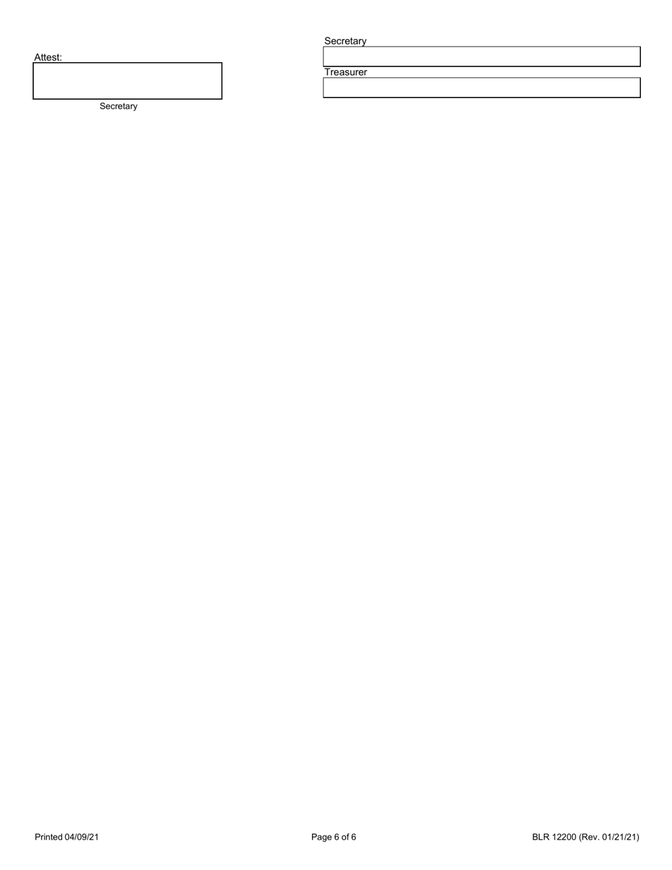 Form BLR12200 Local Public Agency Formal Contract Proposal - Illinois, Page 6