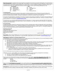 State Form 55919 Notice of Intent (Noi) Letter for Ing340000 Petroleum Products Terminals General Npdes Permit - Indiana, Page 10