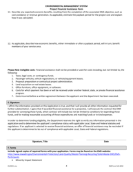 DNR Form 542-0650 Project Financial Assistance Form - Iowa, Page 4