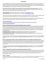 DNR Form 542-1548 (179) Hazardous Waste Activities Form - Iowa, Page 2