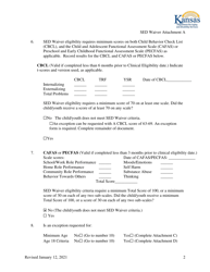 Attachment A Initial Clinical Eligibility Form - Sed Waiver - Kansas, Page 2