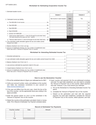 Instructions for Form CIFT-620ES Louisiana Estimated Tax Declaration Voucher for Corporations - Louisiana, Page 2