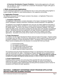 Community Enterprise Grant Program Application - Maine, Page 7