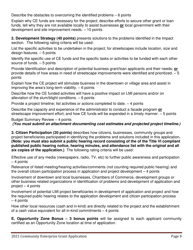 Community Enterprise Grant Program Application - Maine, Page 9