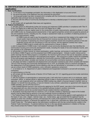 Housing Assistance Grant Program Application - Maine, Page 14