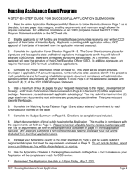 Housing Assistance Grant Program Application - Maine, Page 4