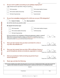 Individual CPA Certificate Late Renewal - Minnesota, Page 3