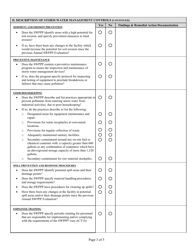 Annual Comprehensive Swppp Evaluation Form - Mississippi, Page 3