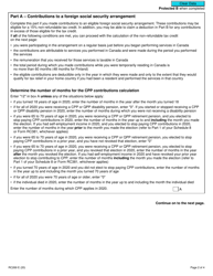 Form RC269 &quot;Employee Contributions to a Foreign Pension Plan or Social Security Arrangement - Non-united States Plans or Arrangements&quot; - Canada, Page 2