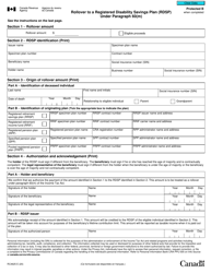 Form RC4625 - Fill Out, Sign Online and Download Fillable PDF, Canada ...