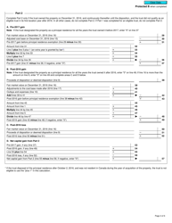 Form T1079 Designation of a Property as a Principal Residence by a Personal Trust - Canada, Page 4