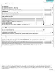 Form T1079 Designation of a Property as a Principal Residence by a Personal Trust - Canada, Page 6