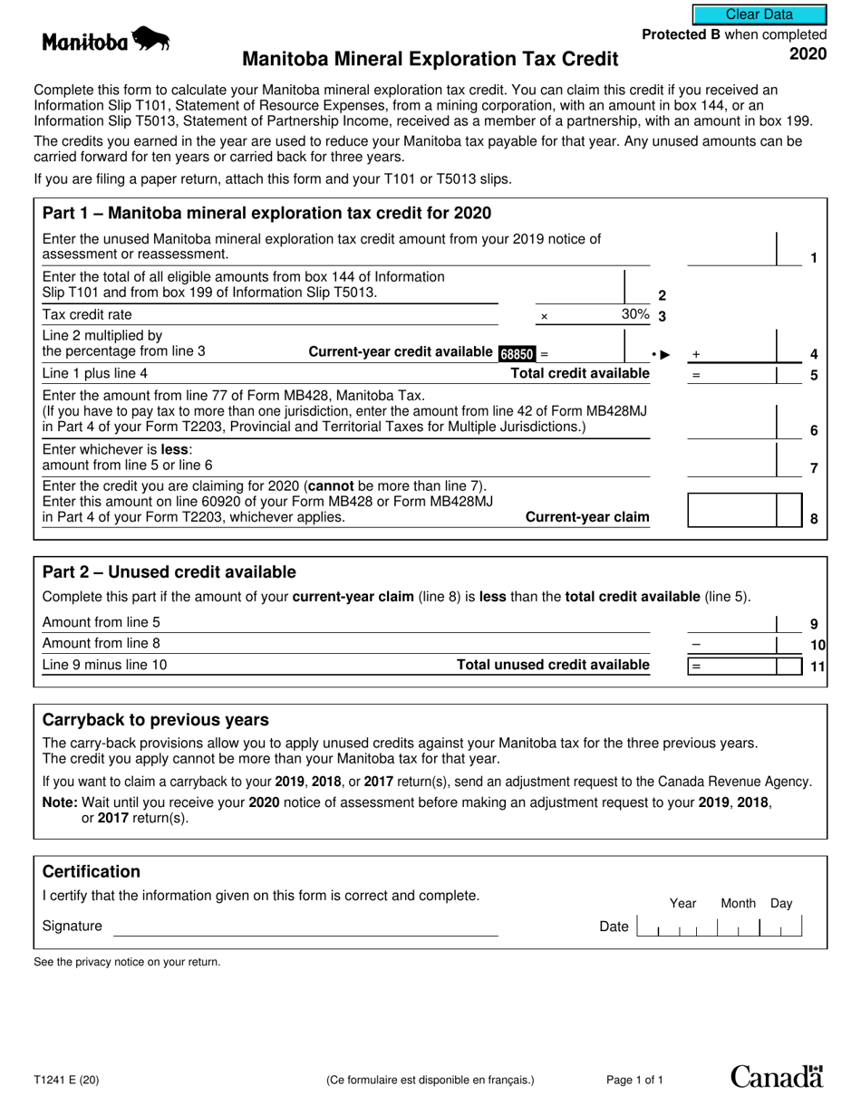 form-t1241-download-fillable-pdf-or-fill-online-manitoba-mineral