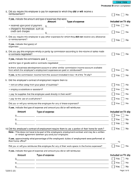Form T2200 &quot;Declaration of Conditions of Employment&quot; - Canada, Page 2