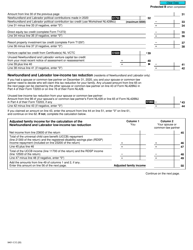 Form T2203 (9401-C; NL428MJ) Part 4 Newfoundland and Labrador Tax (Multiple Jurisdictions) - Canada, Page 2