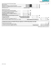 Form T2203 (9401-C; NL428MJ) Part 4 Newfoundland and Labrador Tax (Multiple Jurisdictions) - Canada, Page 3