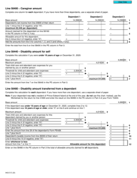 Form T2203 (9402-D) Worksheet PE428MJ Prince Edward Island - Canada, Page 2