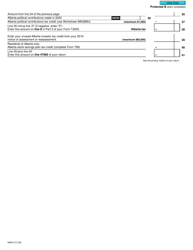 Form T2203 (9409-C; AB428MJ) Part 4 Alberta Tax (Multiple Jurisdictions) - Canada, Page 2