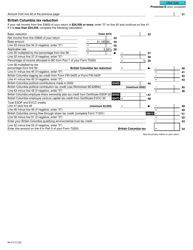 Form T2203 (9410-C; BC428MJ) Part 4 British Columbia Tax (Multiple Jurisdictions) - Canada, Page 2