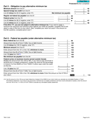 Form T691 Alternative Minimum Tax - Canada, Page 6