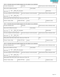 Form RC626 Offshore Tax Informant Program (Otip) Submission Form - Canada, Page 5