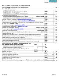 Form 5011-R Income Tax and Benefit Return - Canada, Page 6