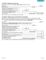 Form 5008-D Worksheet SK428 Saskatchewan - Canada, Page 2