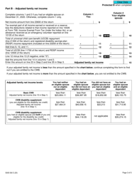 Form 5005-S6 Schedule 6 Canada Workers Benefit - Canada, Page 3