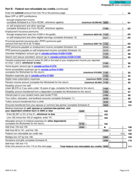 Form 5005-R Income Tax and Benefit Return (For Qc Only) - Canada, Page 6