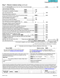 Form 5005-R Income Tax and Benefit Return (For Qc Only) - Canada, Page 8