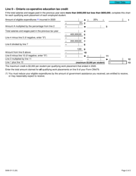 Form 5006-D1 Worksheet ON479 Ontario - Canada, Page 2