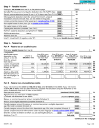 Form 5006-R Income Tax and Benefit Return - Canada, Page 5