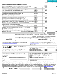 Form 5006-R Income Tax and Benefit Return - Canada, Page 8