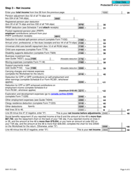 Form 5001-R Income Tax and Benefit Return - Canada, Page 4