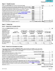 Form 5001-R Income Tax and Benefit Return - Canada, Page 5