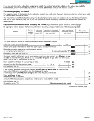 Form 5007-TC (MB479) Manitoba Credits - Canada, Page 2