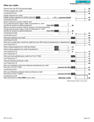 Form 5007-TC (MB479) Manitoba Credits - Canada, Page 5