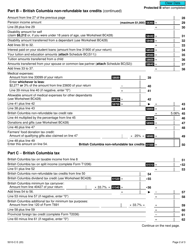 Form 5010-C (BC428) British Columbia Tax - Canada, Page 2