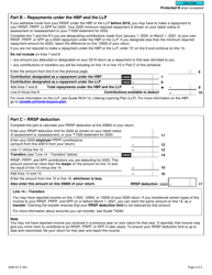 Form 5000-S7 Schedule 7 Rrsp, Prpp, and Spp Unused Contributions, Transfers, and Hbp or LLP Activities - Canada, Page 3