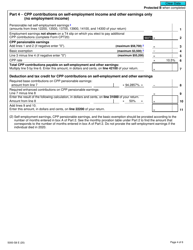 Form 5000-S8 Schedule 8 Canada Pension Plan Contributions and Overpayment - Canada, Page 4