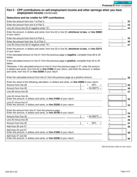 Form 5000-S8 Schedule 8 Canada Pension Plan Contributions and Overpayment - Canada, Page 6