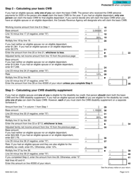 Form 5000-S6 Schedule 6 Canada Workers Benefit - Canada, Page 4