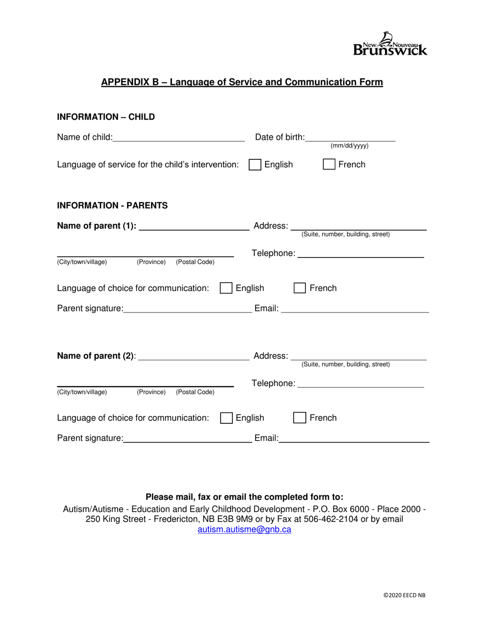 Language Services Identification Sheet.pdf Appendix B Download Fillable PDF or Fill Online Language of Service and ...