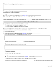 Form 4 (CPD-1) Consent Arraignment - British Columbia, Canada, Page 2
