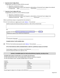 Form 4 (CPD-1) Consent Arraignment - British Columbia, Canada, Page 3
