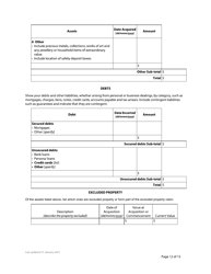Form F8 Financial Statement - British Columbia, Canada, Page 12